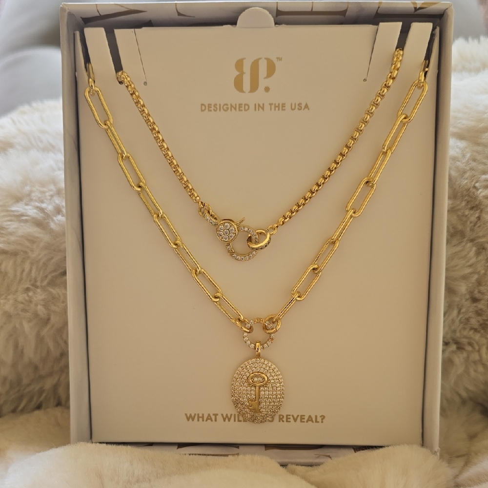 Bomp Party 2025 Luxe Layer You Hold The Key To Greatness Gold NK99799